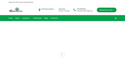 Desktop Screenshot of emeraldcottages.com